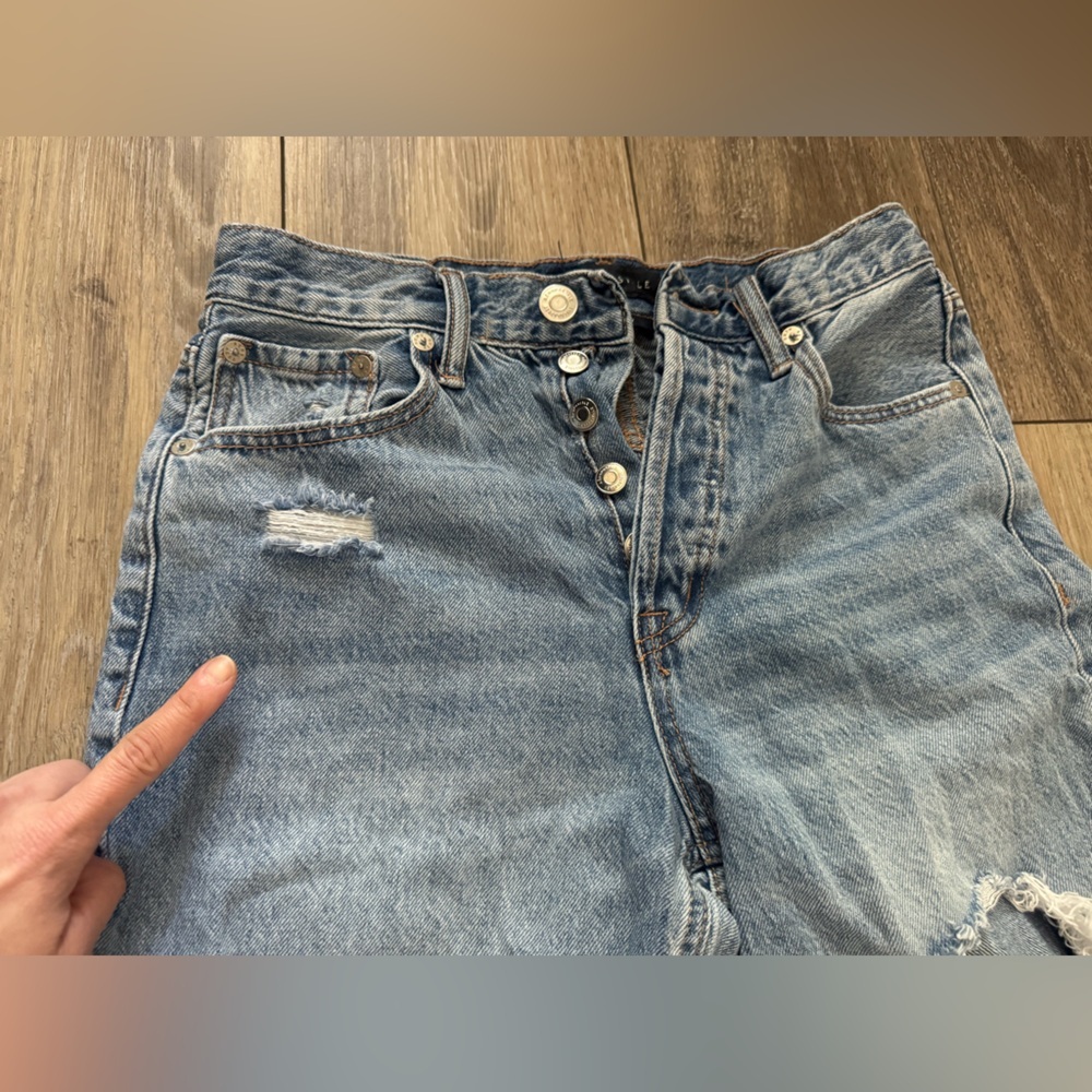 Aéropostale '90s Super High-Rise Baggy Jean Size 4 - Picture 6 of 7